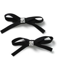 Aela - Ribbon And Rhinestone Hair Slides Multipack - Lyst