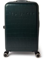Ted Baker - Icon Case Croc Medium Suitcase - Lyst