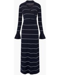 French Connection - Ottie Knitted Stripe Maxi Dress - Lyst