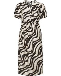 Evans - Half Placket Dress - Lyst