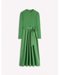 Boden - Button Detail Mix Dress - Lyst