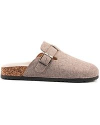 Lunar - Ruthie Mink Mule Slippers - Lyst
