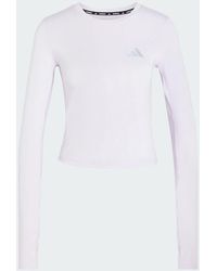adidas - Adi365 Running Essentials Long Sleeve T-Shirt - Lyst