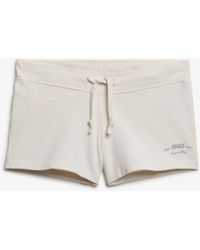 Superdry - Athletic Essential Jersey Script Shorts - Lyst