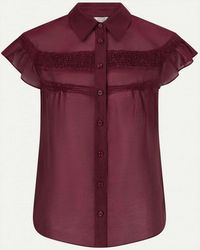 Jigsaw - Smocking Blouse - Lyst