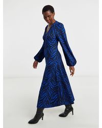 JD Williams - Long Sleeve Textured Jersey Dress - Lyst