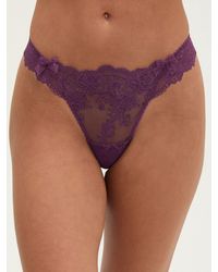 Boux Avenue - Antointette Embroidered G-String Thong Knickers - Lyst