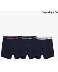 Superdry - Sdry & Co Boxers Triple Pack - Lyst
