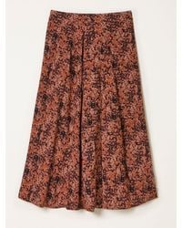 FatFace - Fatface Skye Midi Skirt - Lyst