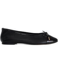 Dune - Leather Haliah Ballet Pumps - Lyst