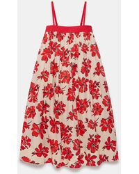 Mint Velvet - Floral Print 100% Cotton Maxi Dress - Lyst