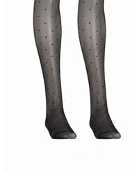 JJXX - Polka Dot Print 20 Den Tights 2 Pack - Lyst