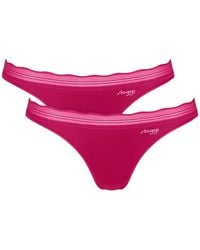 Sloggi - Brief Go Blush Knickers 2 Pack - Lyst