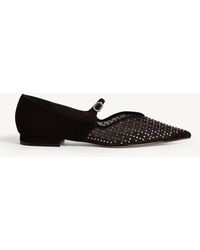 Hobbs - Stella Suede Mary Janes Shoes - Lyst
