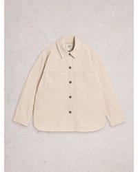 White Stuff - Stuff Molly Shacket - Lyst