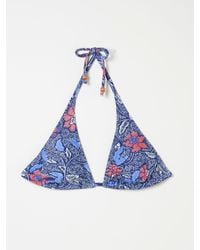 FatFace - Fatface Maci Triangle Detail Floral Bikini Top - Lyst