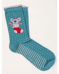 FatFace - Fatface Christmas Koala Socks - Lyst