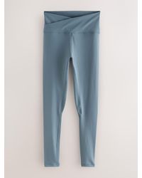 Next - Balance Wrap Front Yoga Leggings - Lyst