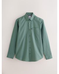 Next - Slim Fit Button Down Easy Iron Oxford Shirt - Lyst
