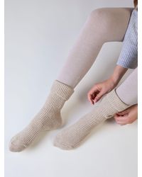 Totes - Cashmere Blend Bed Socks - Lyst