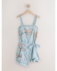 Next - Wrap Front Summer Playsuit - Lyst