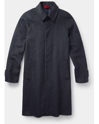 aubi - Turville Wool Overcoat - Lyst