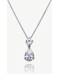 Ivory & Co. - Imperial Crystal Teardrop Pendant - Lyst