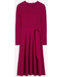 Boden Abercorn Knitted Dress Conifer in Green | Lyst