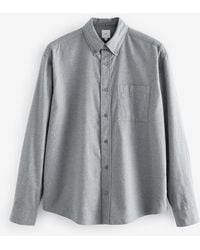 Next - Soft Touch Oxford Long Sleeve Shirt - Lyst
