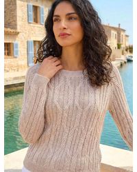 Roman - Sequin Knitted Top - Lyst