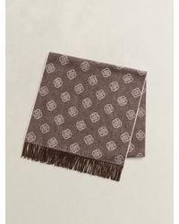 GANT - Wool Monogram Scarf - Lyst