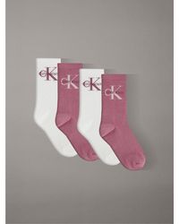 Calvin Klein - Socks 4 Pack Giftbox - Lyst