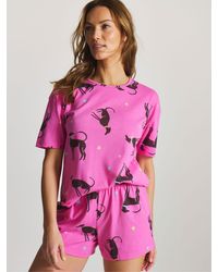 Simply Be - Pretty Secrets Value Shortie Pyjamas Set - Lyst