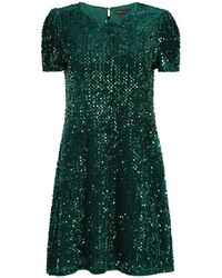 Yumi' - Sequin Tunic Dress - Lyst