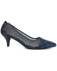 Lunar - Alisha, Pumps Mit Kitten-Absätzen Und Schmucksteinen - Lyst