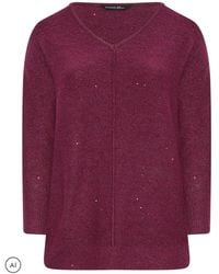 Evans - Sparkly Jumper - Lyst