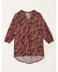 FatFace - Fatface Charlie Dusky Vintage Texture Tunic - Lyst