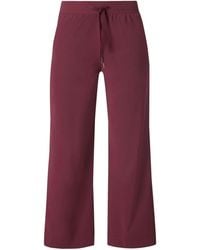 Sweaty Betty - 32 Inch Inside Seam Explorer Side Stripe Wide Leg 32 Trousers - Lyst
