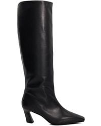 Dune - Selinni Square Toe Highboots - Lyst