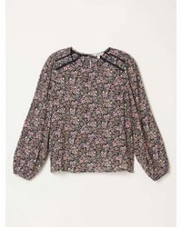 FatFace - Fatface Sofia Meadow Floral Embroidered Blouse - Lyst
