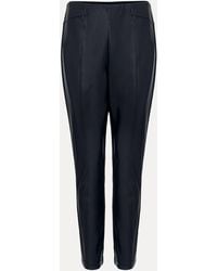 Phase Eight - Alora Pu Mix Trousers - Lyst