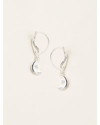 FatFace - Fatface Moon Drop Earrings - Lyst