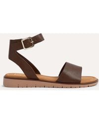 Linzi - Nora Two Part Flat Sandals - Lyst