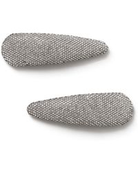 Aela - Large Sparkle Snap Hair Clip - Lyst