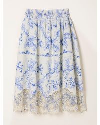 FatFace - Fatface June Midi Skirt - Lyst