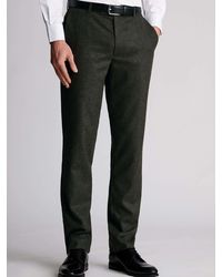 Brook Taverner - Italian Wool Blend Donegal Suit Trousers - Lyst