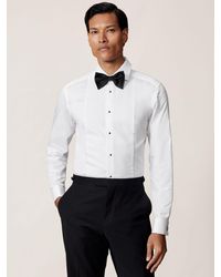 Reiss - Marcel D Cuff Slim Slim Fit Cotton Double-Cuff Dinner Shirt Regular-Fit - Lyst