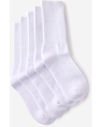 Cotton On - Essential Crew Socks 5 Pack - Lyst