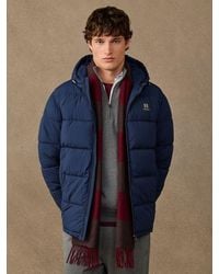 Hackett - Quilted Puffer Jacket - Lyst