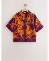Next - Short Sleeve Resort Shirt - Lyst